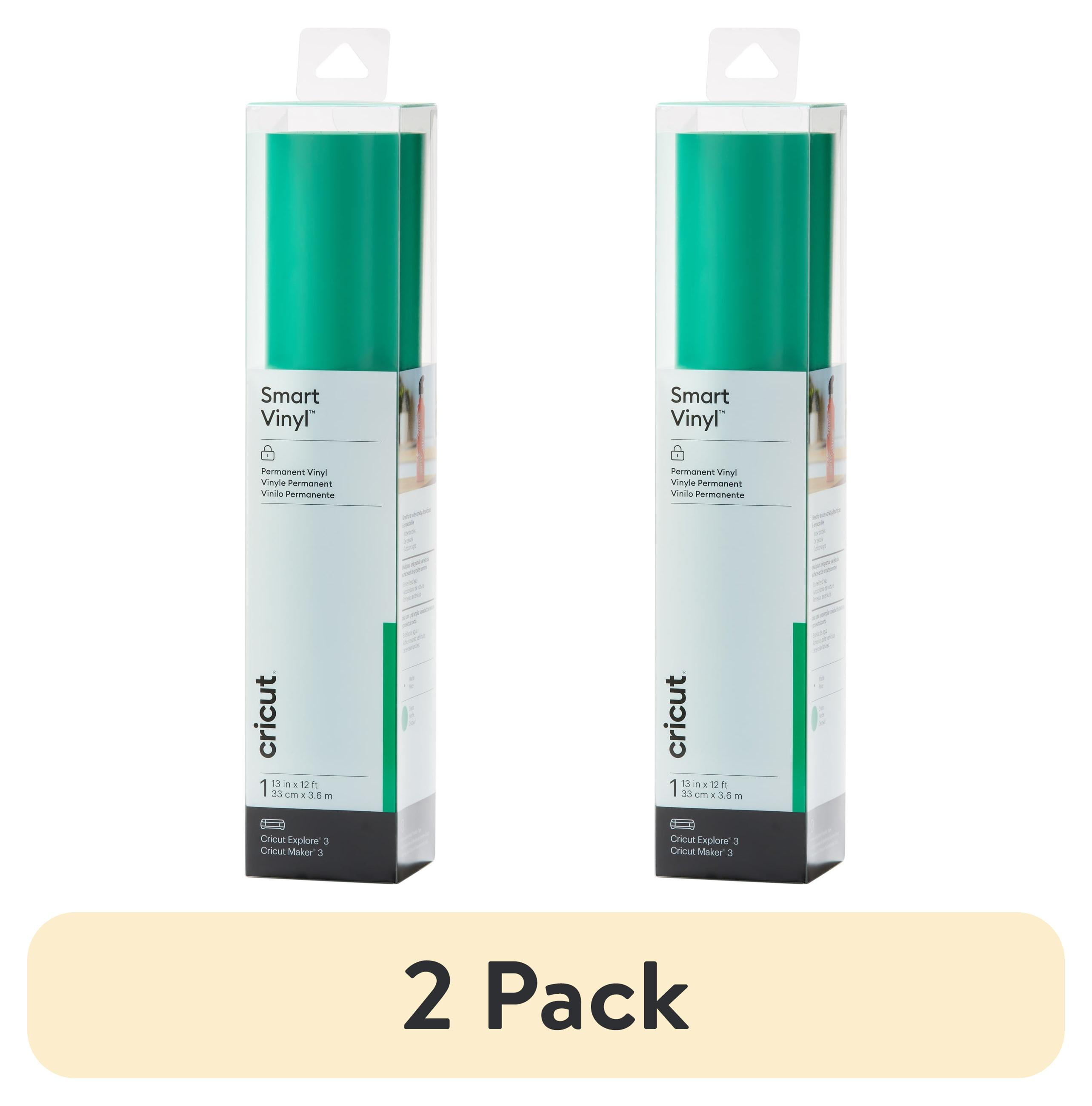 (2 pack) Cricut Smart Vinyl Permanent (12 ft), 13" x 144"