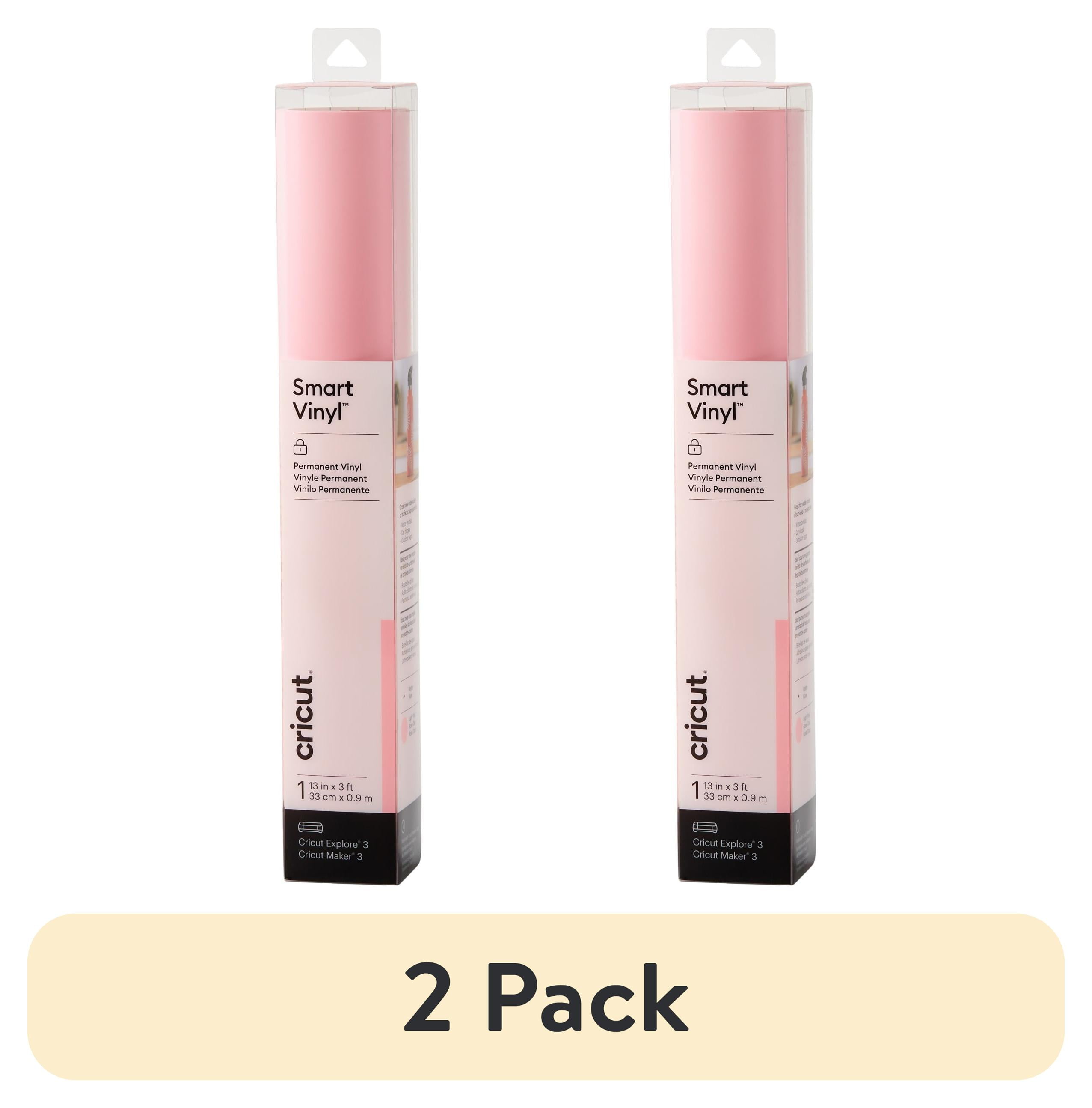 (2 pack) Cricut Smart Vinyl Permanent (3 ft), 13" x 36"