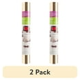 thumbnail image 1 of (2 pack) CricutFoil Iron-On Vinyl, Light Gold, 12" x 24", 1 of 6