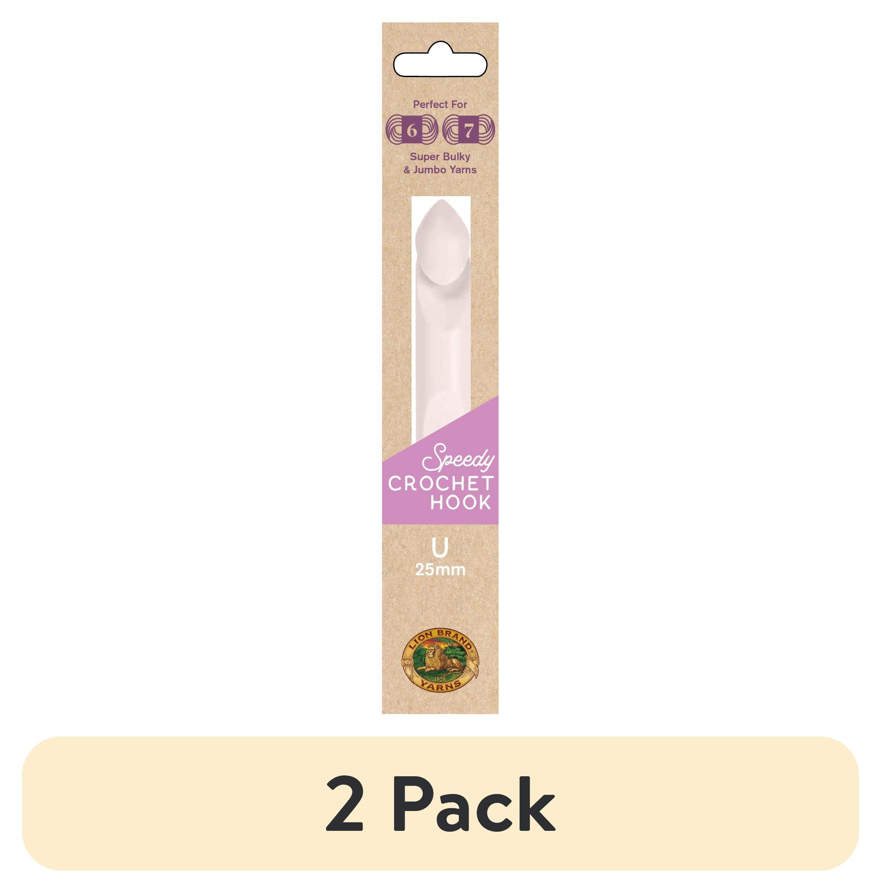 (2 pack) Crochet Hook Size U 25mm