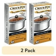 thumbnail image 1 of (2 pack) Crock-Pot 7 qt Clear Plastic Slow Cooker Liner -Crock Slow Cookers, 1 of 4