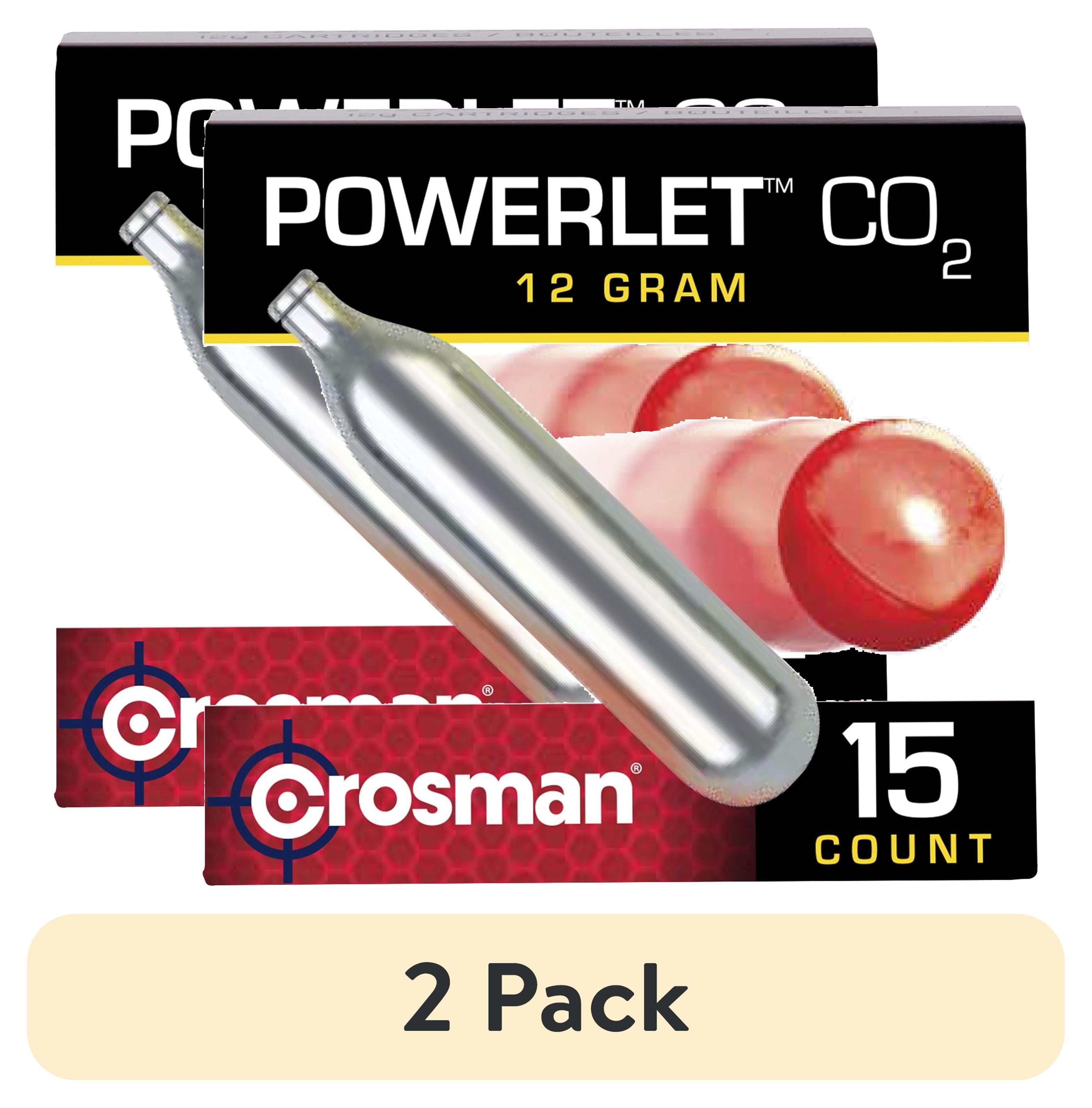 Crosman CO2 Powerlet 12g 15 Count for Airguns Airsoft Paintball