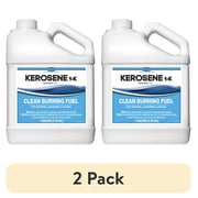 2 pack Crown 1-K Clean Burning Kerosene Fuel, 1 Gallon, Plastic Container