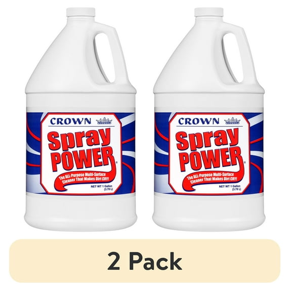 (2 pack) Crown Spray Power All-Purpose Multi-Surface Cleaner, 1 gallon