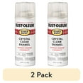 thumbnail image 1 of (2 pack) Crystal Clear, Rust-Oleum Stops Rust Protective Enamel Gloss Spray Paint-7701830, 12 oz, 1 of 12