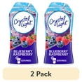 thumbnail image 1 of (2 pack) Crystal Light Liquid Blueberry Raspberry Naturally Flavored Drink Mix, 1.62 fl oz Bottle, 1 of 16