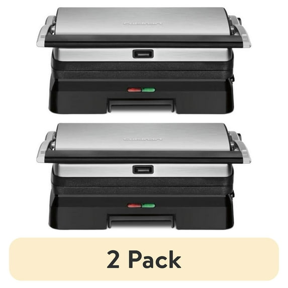 (2 pack) Cuisinart Griddler Grill and Panini Maker | GR-11