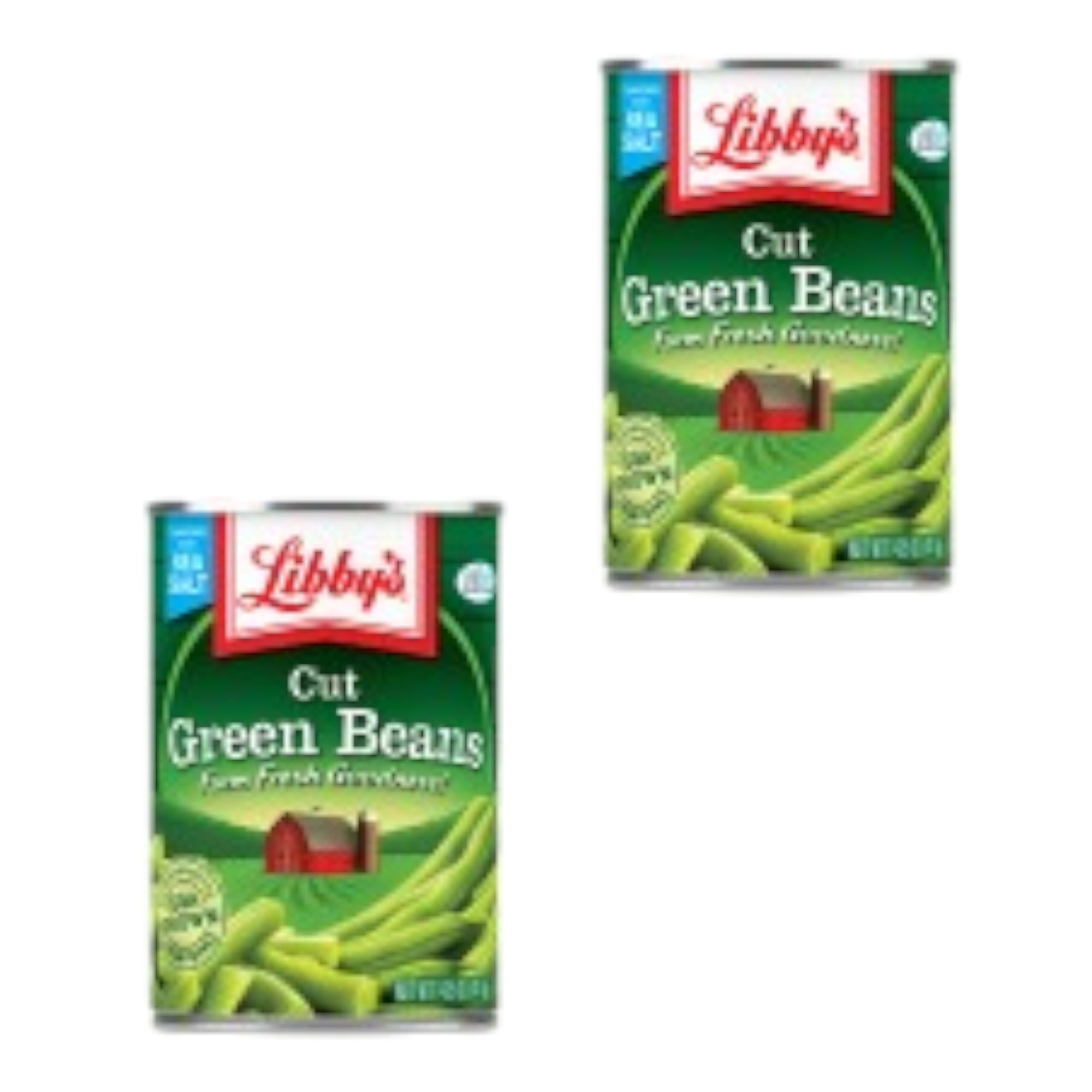 (2 pack) Cut Green Beans, 14.5 oz