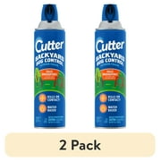 2 pack Cutter Backyard Bug Control Outdoor Insect Fogger, 16 Ounces