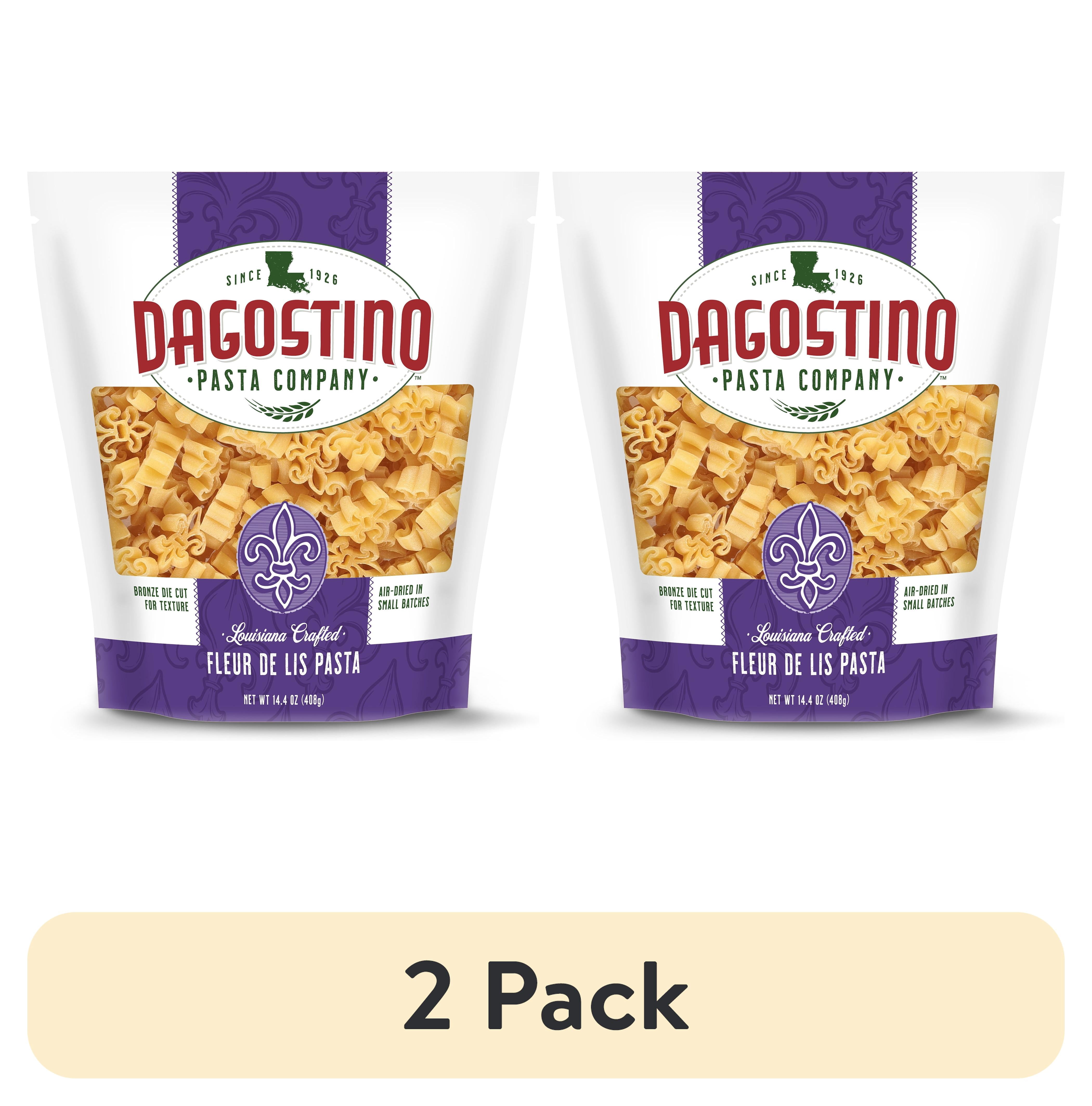 (2 pack) Dagostino Pasta Company Fleur de Lis Pasta 14.4 oz