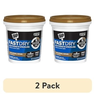 (2 pack) DAP Fast Dry 16 Oz White Premium Spackling