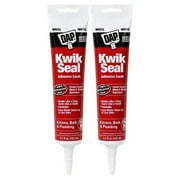 2 pack DAP Kwik Seal 5.5 oz White Adhesive Kitchen and Bath Acrylic Latex Caulk