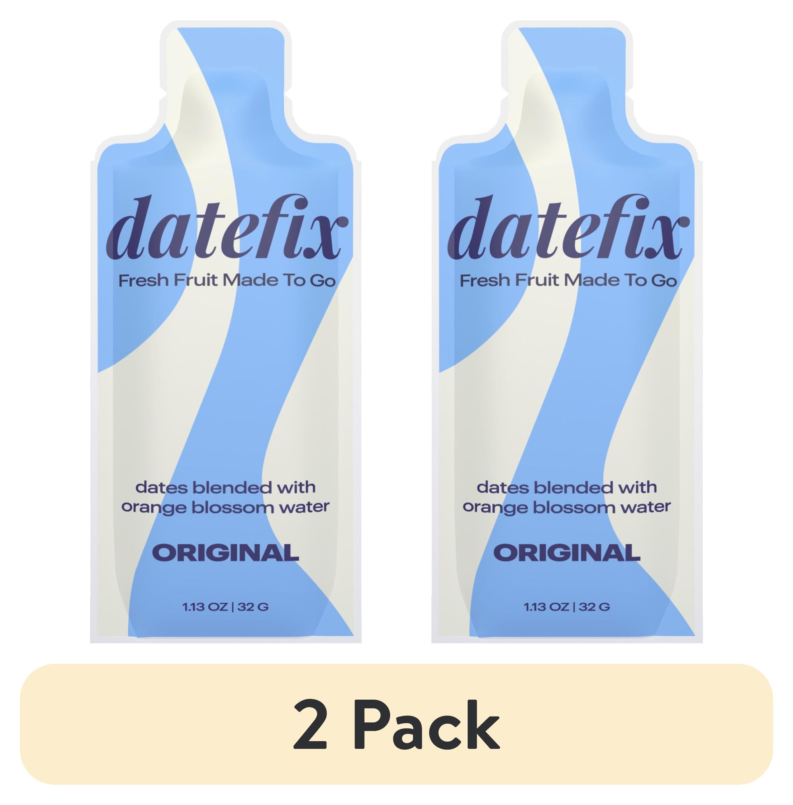 (2 pack) DATEFIX® Original Whole Food Energy Snack, 1.13 oz Pouch