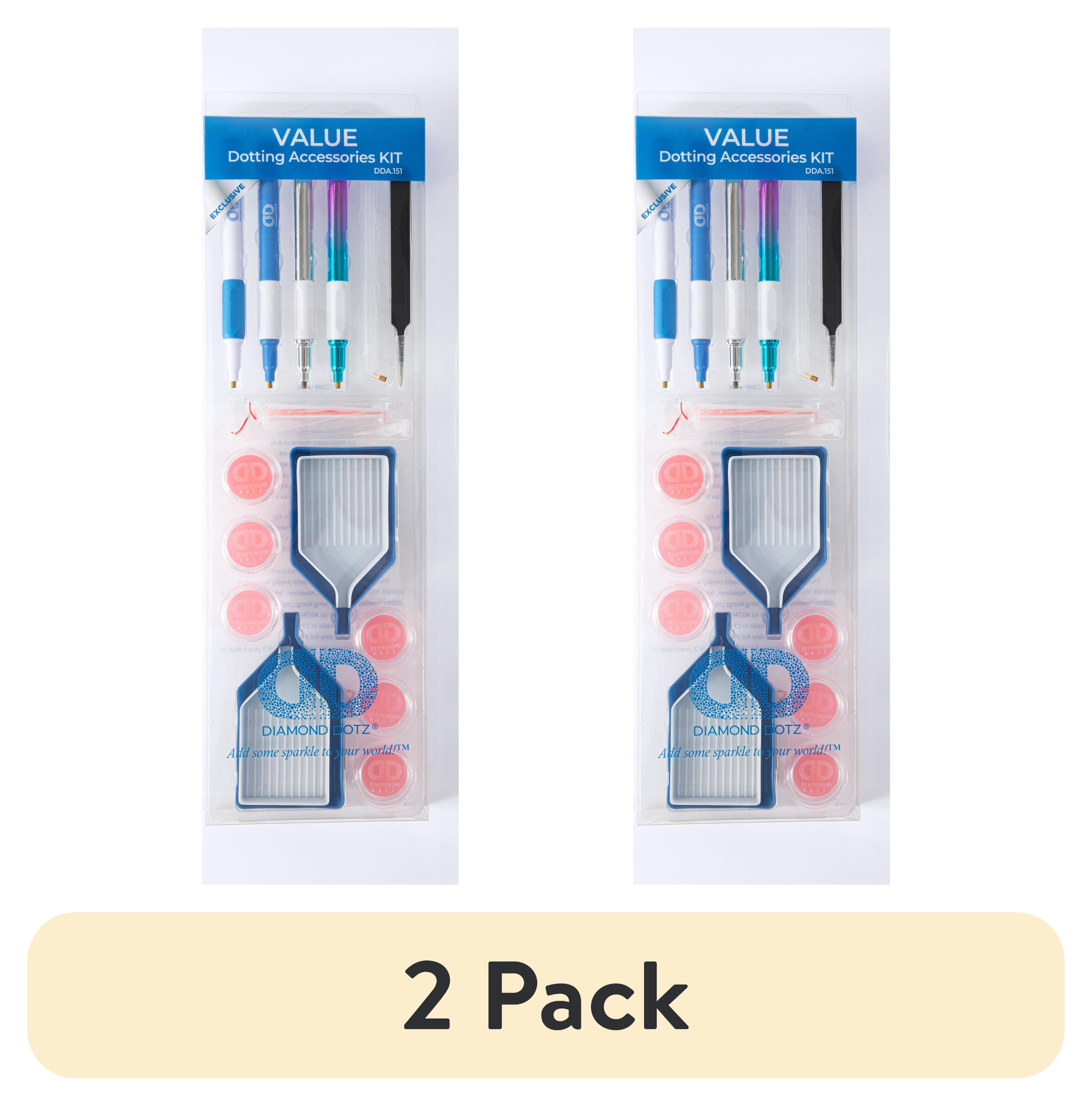 2 pack) DIAMOND DOTZ® 29 Piece Diamond Painting Accessory Value