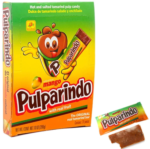 (2 pack) DLR Pulparindo Mango Tamarind Candy, 1.06 oz