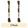 thumbnail image 1 of (2 pack) DMC Mouline Special Dark Mahogany Floss Embroidery Yarn, 8.7 Yd., 1 of 4