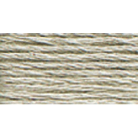 (2 pack) DMC Pearl Cotton Skein Size 5 27.3yd-Light Beaver Grey