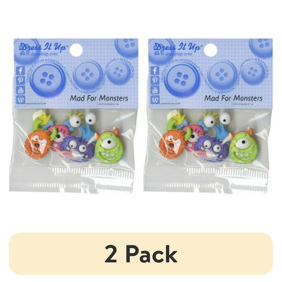 (2 pack) DRESS IT UP MAD FOR MONSTERS