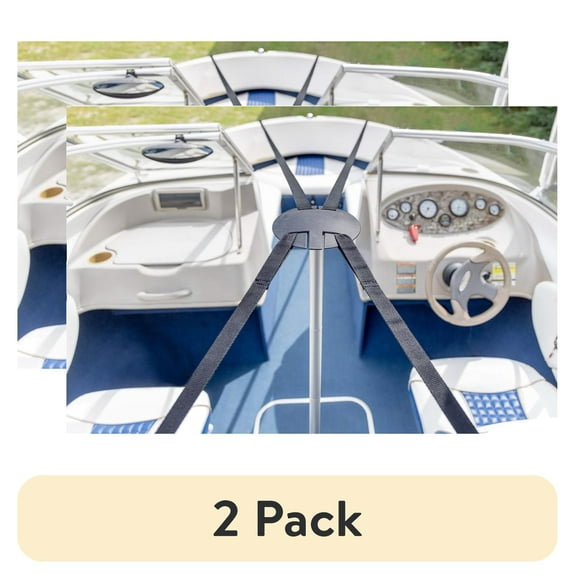 (2 pack) D DRIFT ALL THINGS WATER Boat Cover Support Pole System, Universal and Adjustable