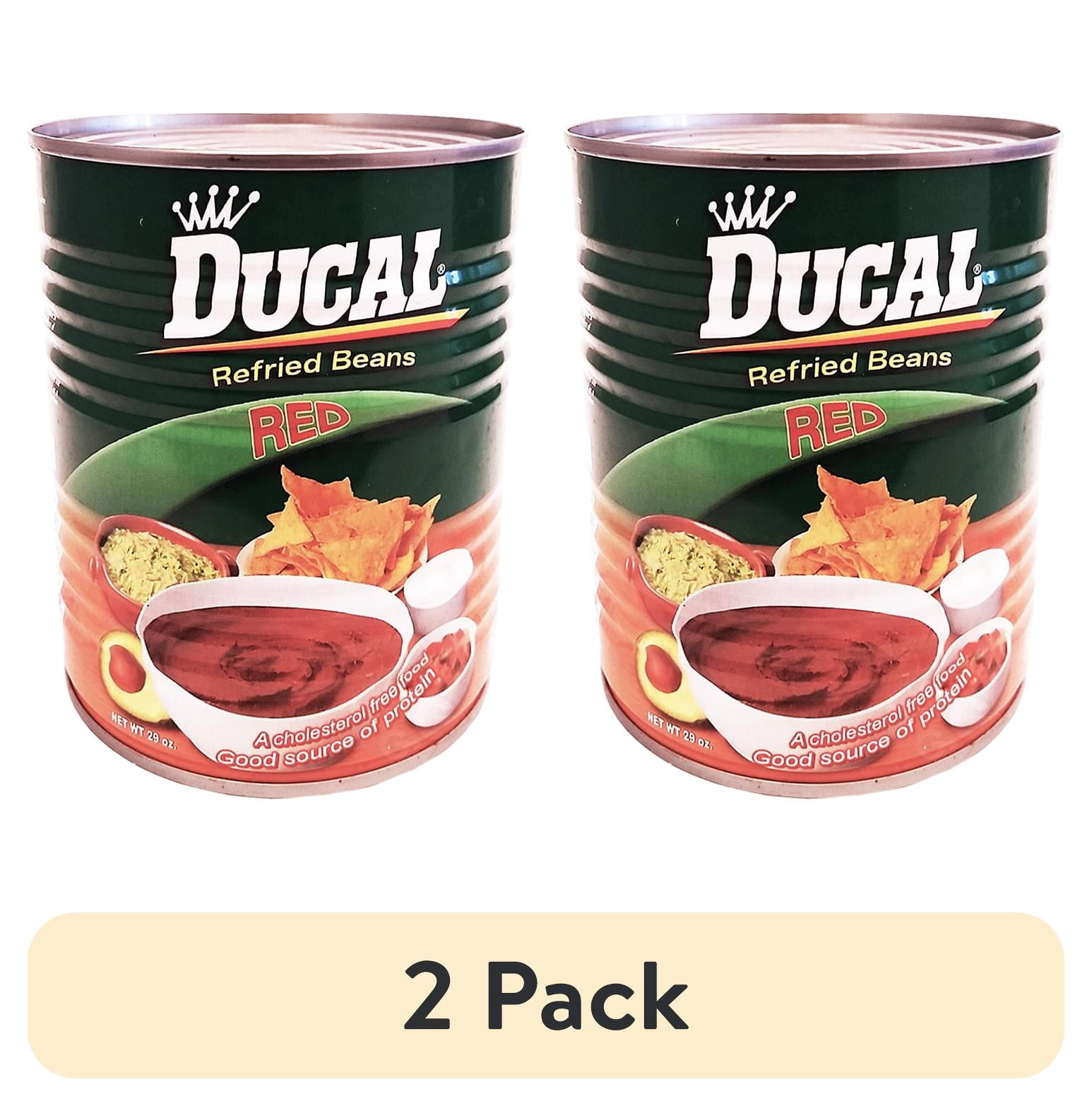 (2 pack) DUCAL Refried Beans Red 29 oz