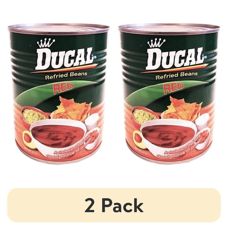 (2 pack) DUCAL Refried Beans Red 29 oz