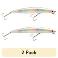 thumbnail image 1 of (2 pack) Daiwa Salt Pro SP Minnow Floating Striper Lure, 6", White Ghost Pearl, 1 of 6