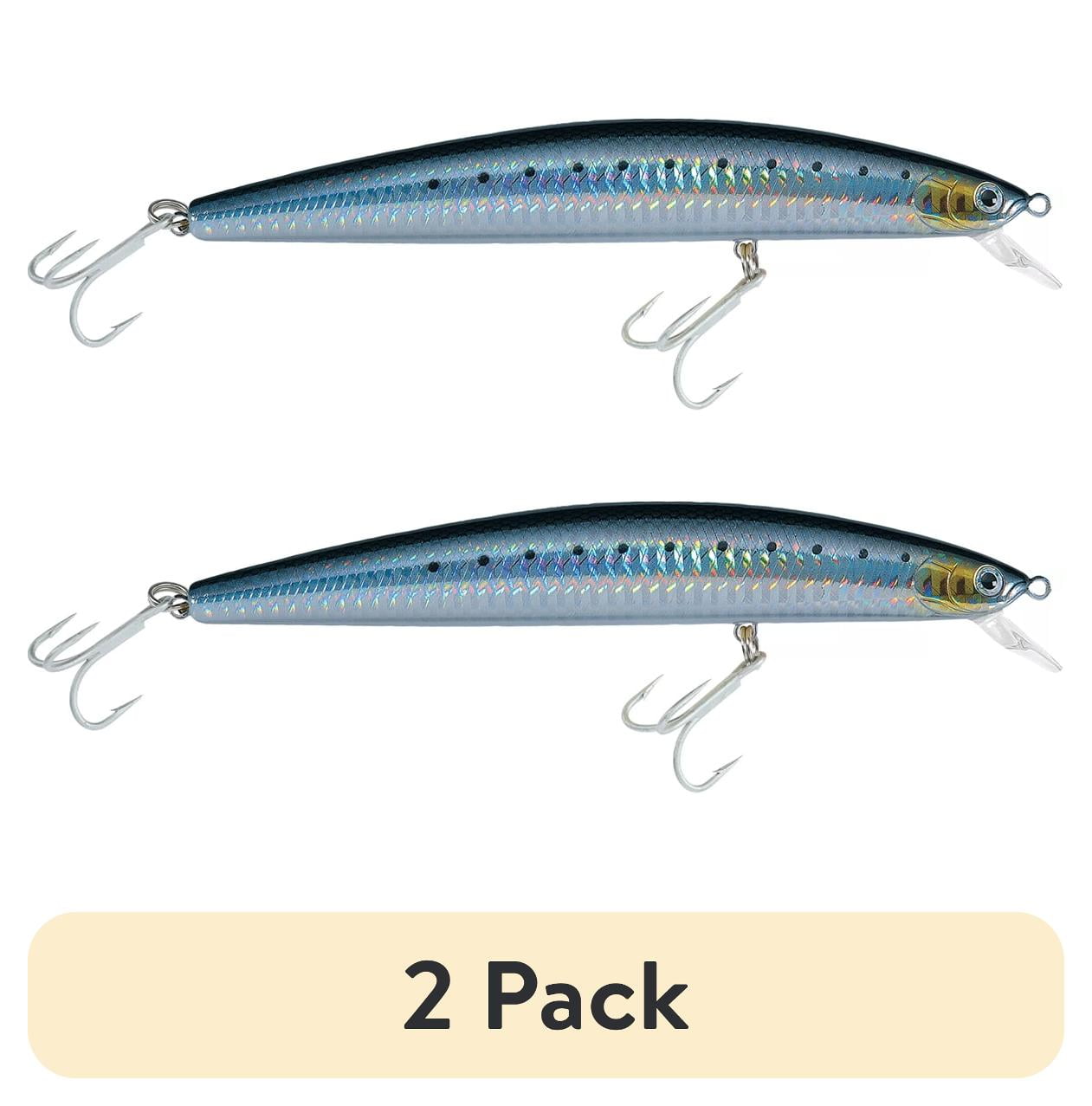 (2 pack) Daiwa Salt Pro Minnow Swim Bait DSPM15F01 Laser Sardine