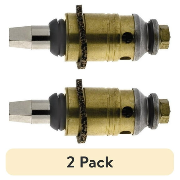 (2 pack) Danco 15112E Faucet Stem, Brass, 2-21/32 in L