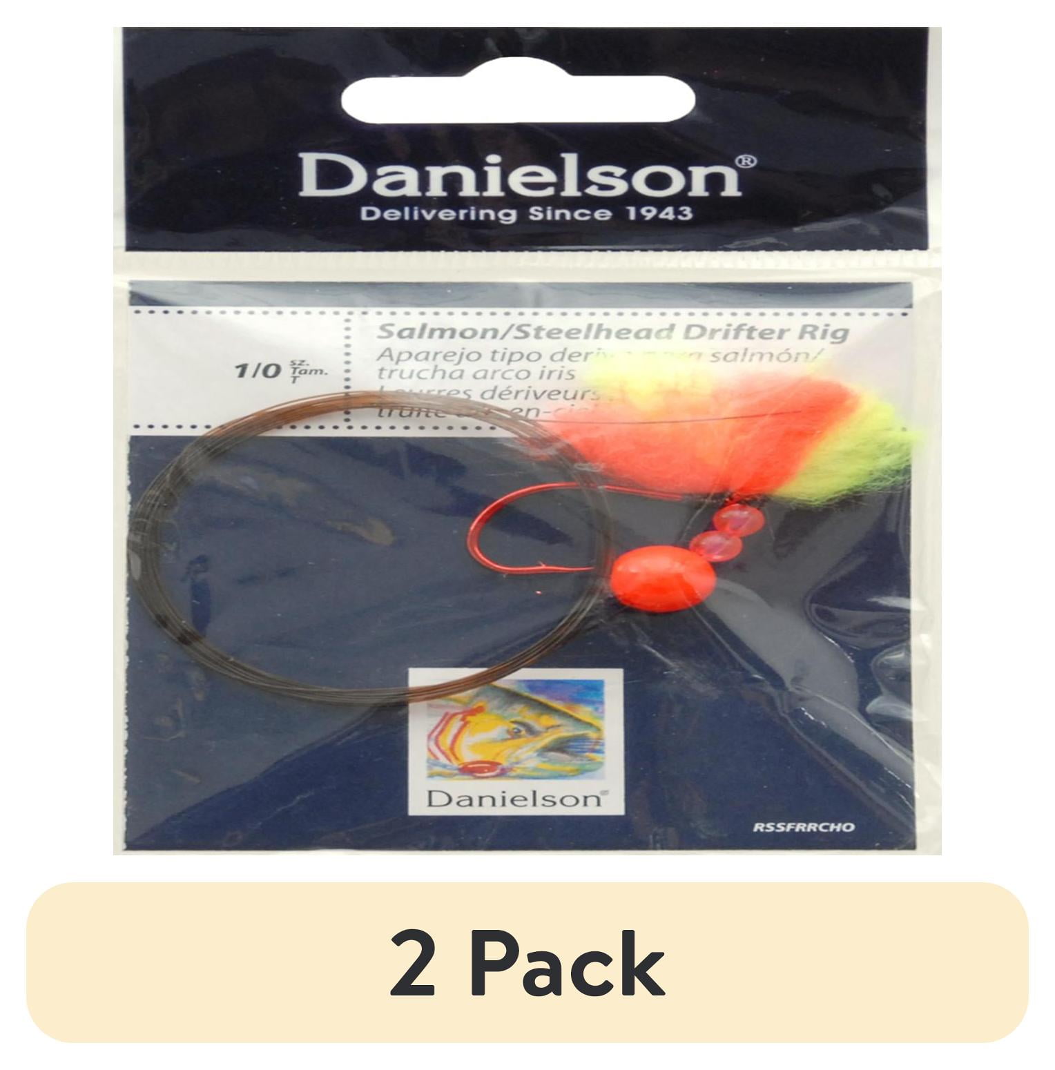 (2 pack) Danielson Salmon/Steelhead Rig with Matzuo Sickle Hook
