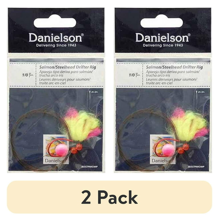 daniels fishing hooks Jackson USA This blade not only increases the appeal with flashing and vibration (2 pack) Danielson Salmon/Steelhead Rig