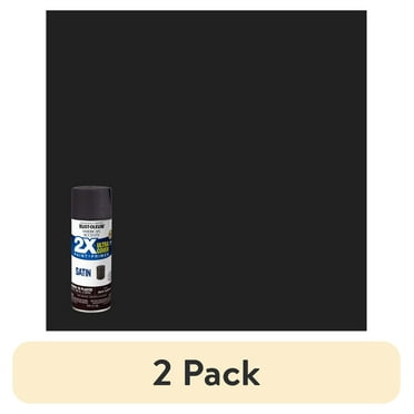 (2 pack) Dark Walnut, Rust-Oleum American Accents 2X Ultra Cover Satin Spray Paint- 12 oz