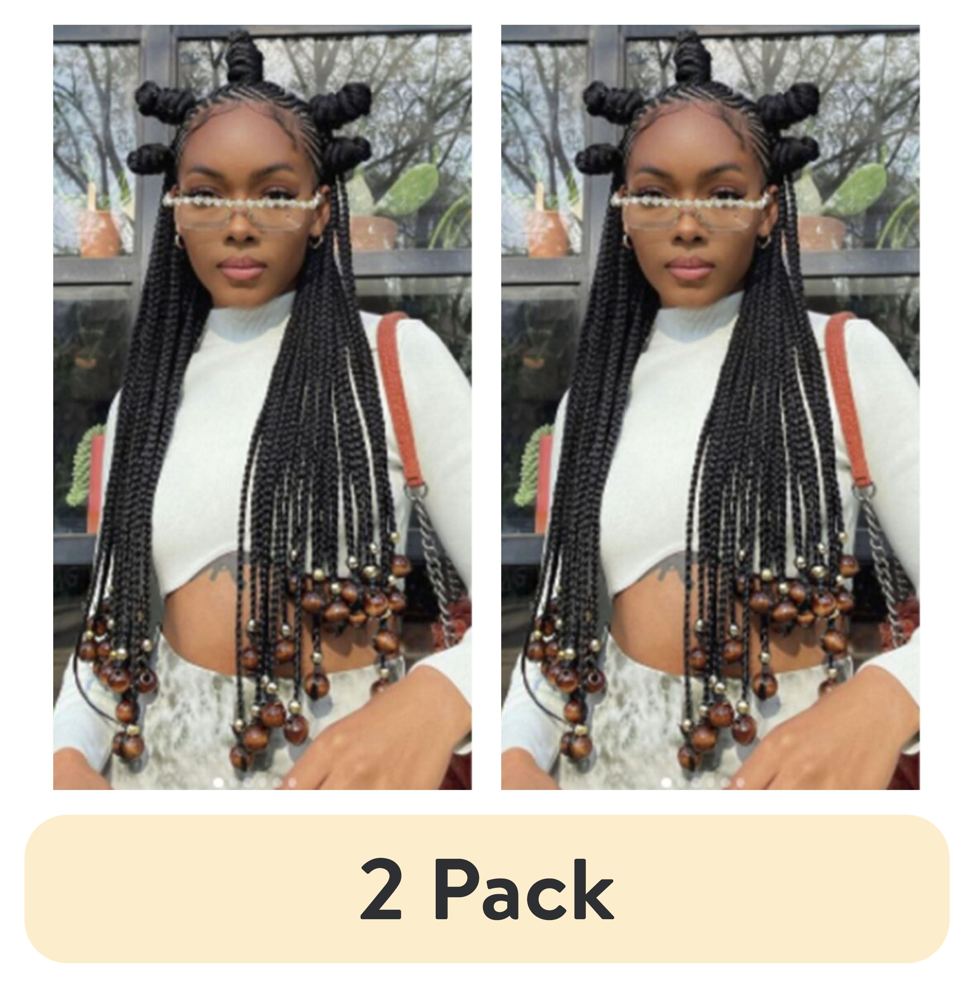 2 pack) Darling Pre-Stretched Thrive Braid Hair 3X Pack, Adult, 52