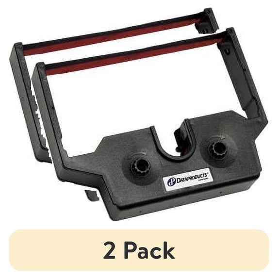 (2 pack) Dataproducts Non-OEM New Red/Black POS/Cash Register Ribbon for Epson ERC-02RB (EA)