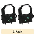 thumbnail image 1 of (2 pack) Dataproducts R5190 Compatible Nylon Ribbon with Re-Inker Black, 1 of 9