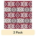 thumbnail image 1 of (2 pack) David Textiles 44" x 1 Yard Cotton Southwest Magic Precut Precut Fabric, Red, 1 of 8