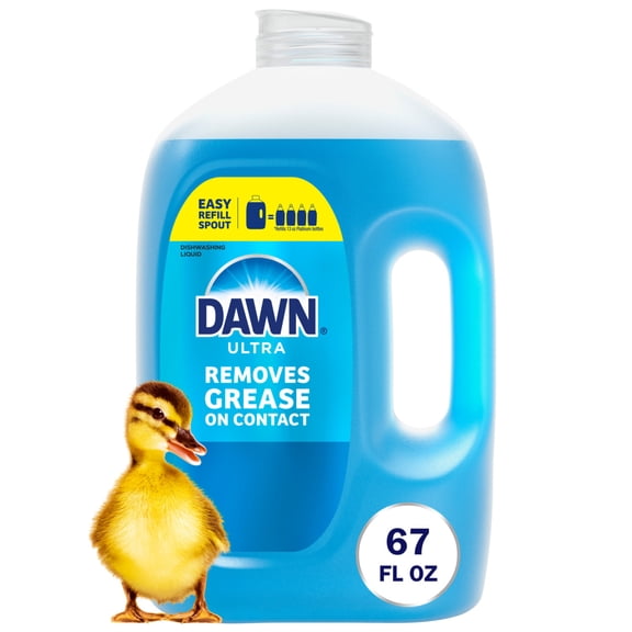 (2 pack) Dawn Ultra, Dishwashing Liquid, Refill JugDish, Original, 67oz