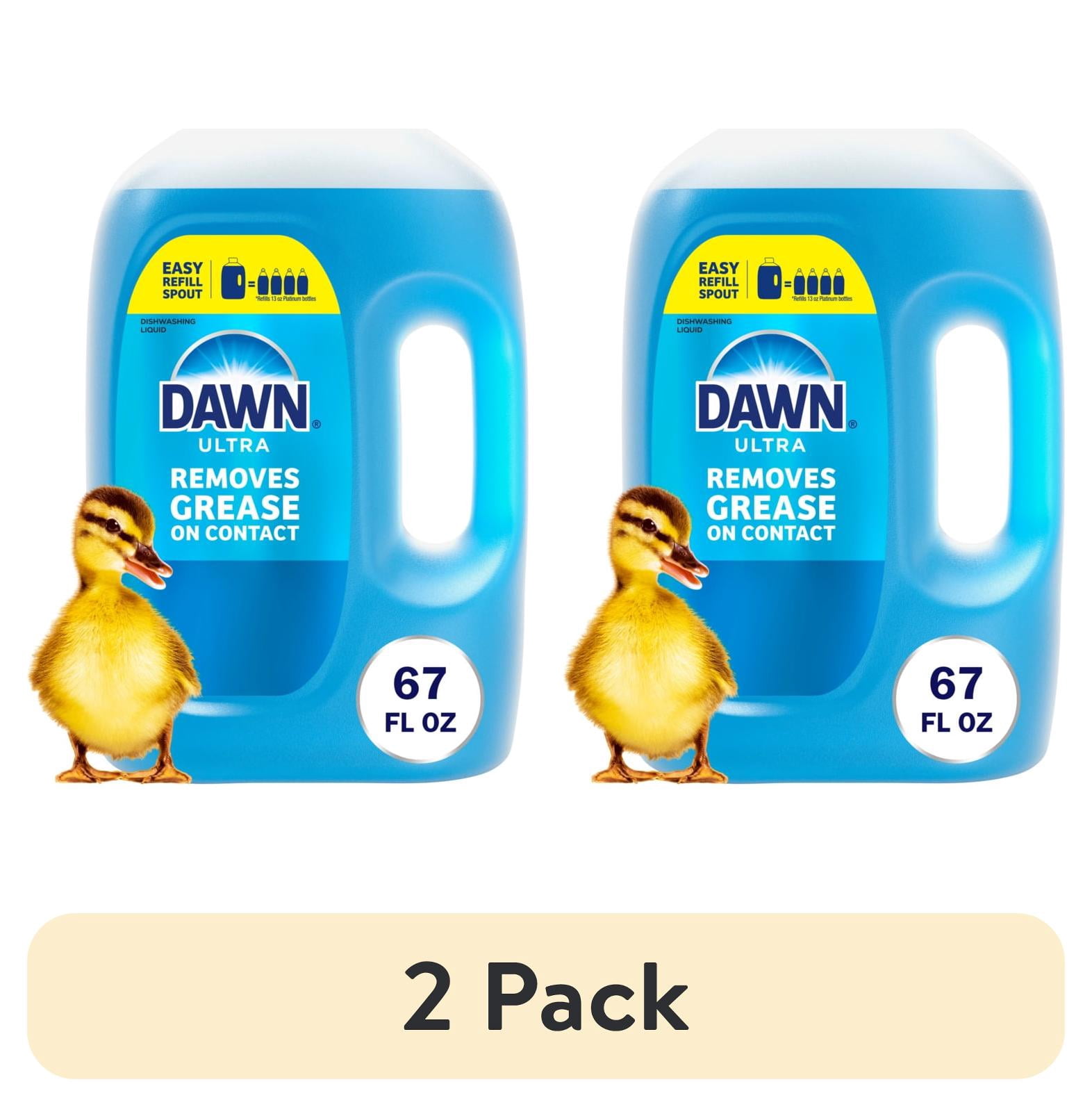 (2 pack) Dawn Ultra, Dishwashing Liquid, Refill JugDish, Original, 67oz