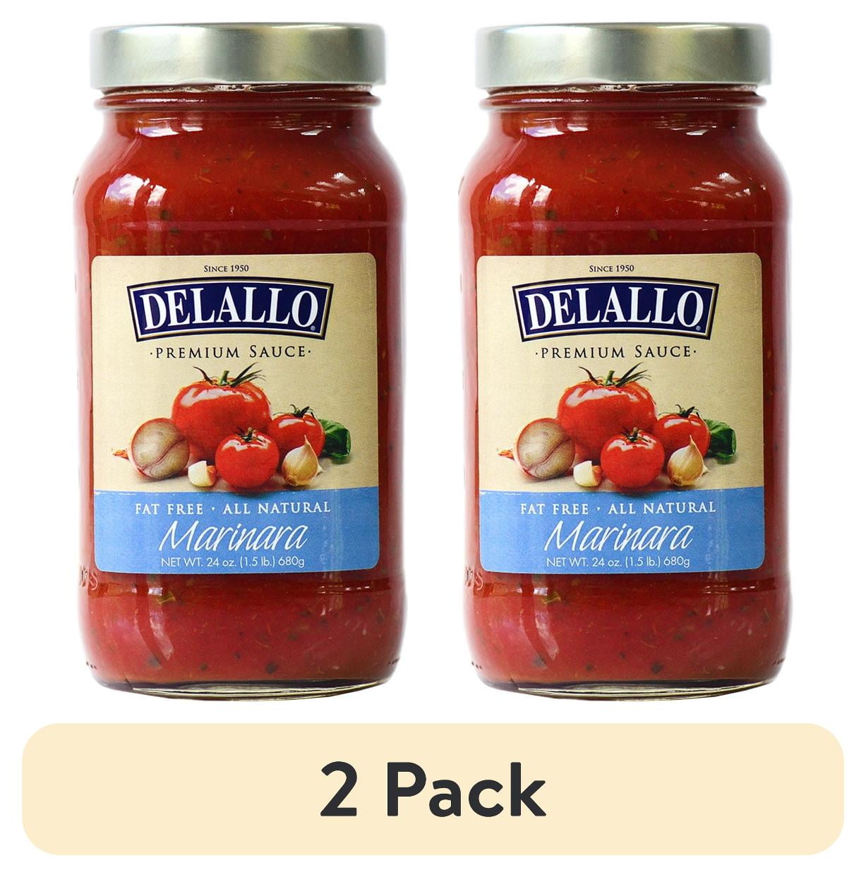 (2 pack) DeLallo Fat-Free Marinara Sauce, 24 oz.