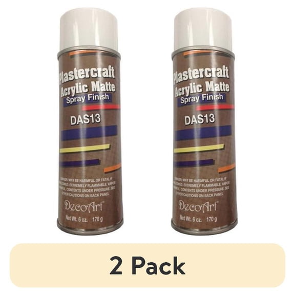 (2 pack) Deco Art DAS13-5 Plastercraft Varnish, Matte