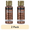 thumbnail image 1 of (2 pack) DecoArt Dazzling Metallics Acrylic Color, 2 oz., Rose Gold, 1 of 10
