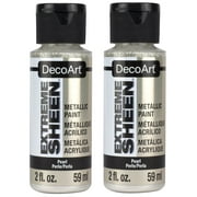 2-pack - Decoart Extreme Sheen Paint 2oz, Pearl DPM-01 00766218096869