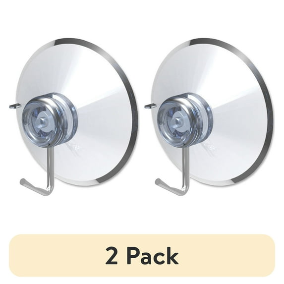 (2 pack) Deflecto, DEF20011, Hanging Suction Cups, 25 / Bag, Clear