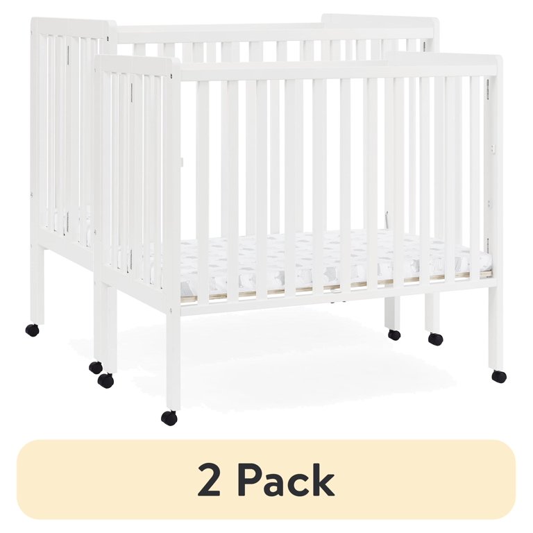 pack) Delta Children Lee Portable Folding Mini Crib with