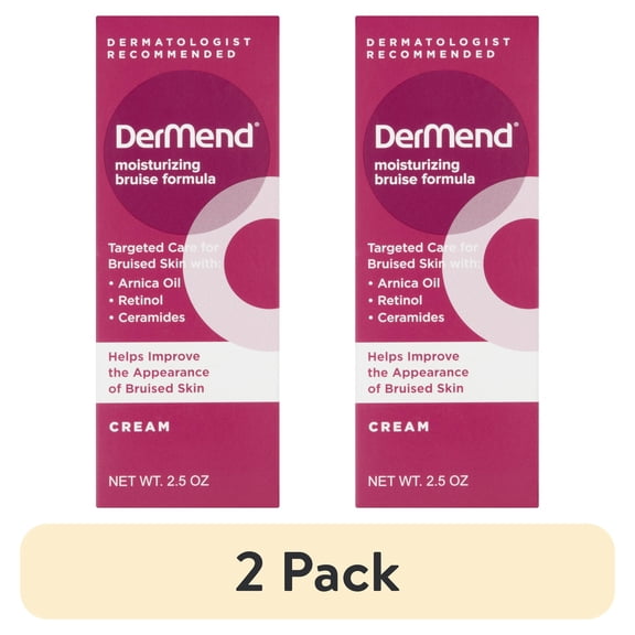 (2 pack) DerMend Moisturizing Bruise Formula Cream, 2.5 oz