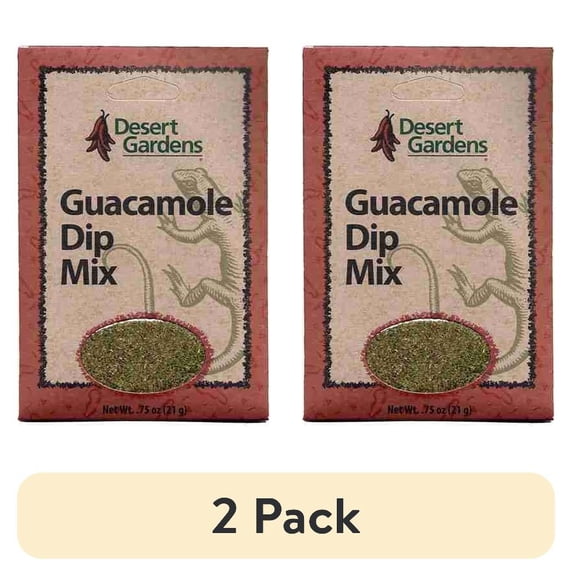 (2 pack) Desert Gardens Guacamole Dip Mix
