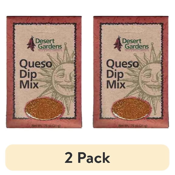 (2 pack) Desert Gardens Queso Dip Mix