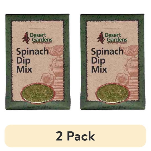 (2 pack) Desert Gardens Spinach Dip Mix