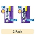thumbnail image 1 of (2 pack) Desitin Maximum Strength Baby Diaper Rash Cream, Travel Size, 2 oz, 1 of 12