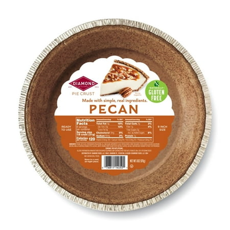 (2 pack) Diamond Pecan 9" Pie Crust 6 Oz