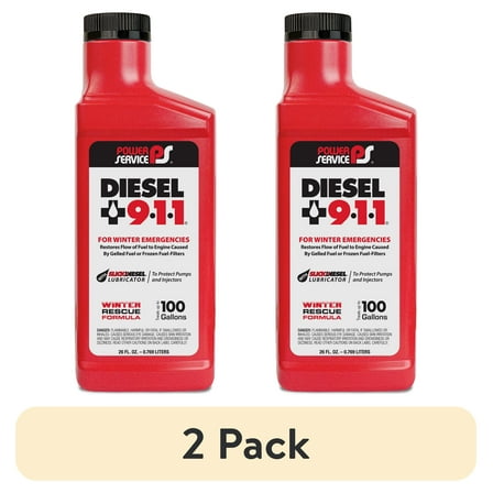 (2 pack) Diesel 9-1-1 De-Icer